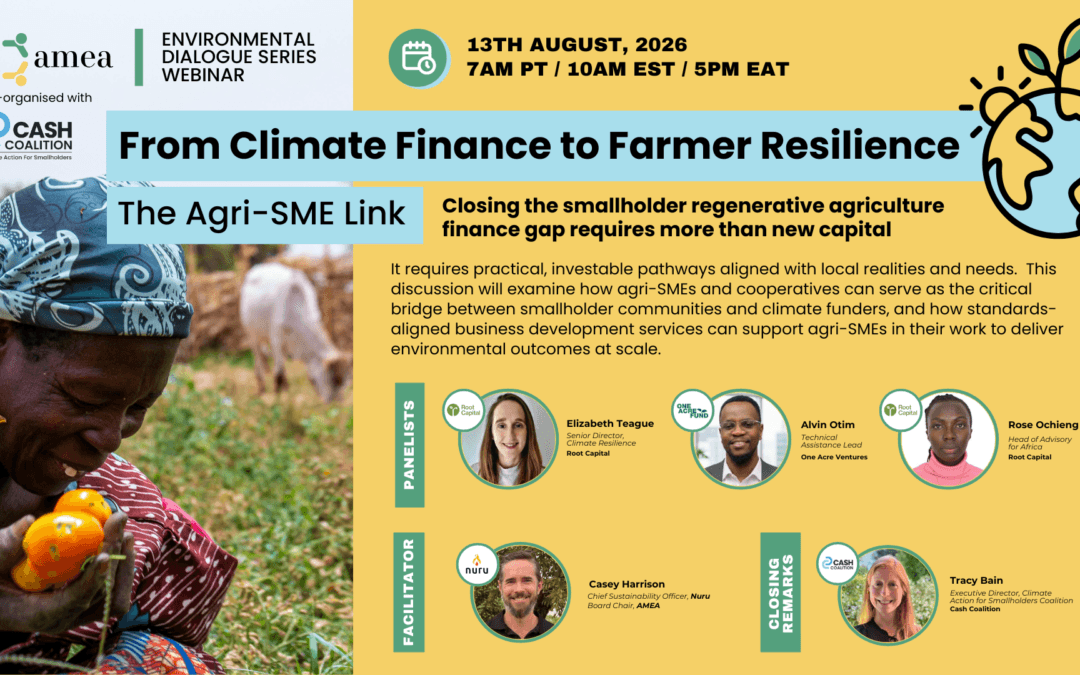 From Climate Finance To Farmer Resilience: The Agri-SME Link