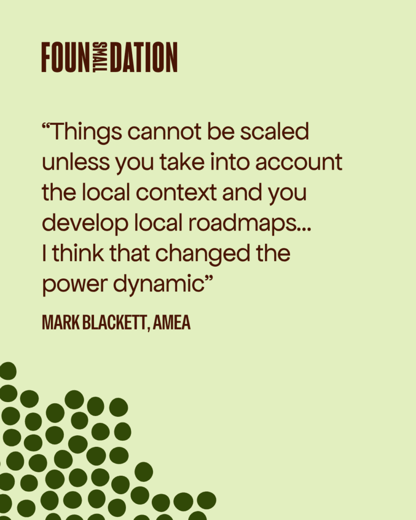 Marks Quote from Impact Report